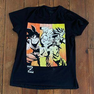 Dragonball Z mens Black Graphic T Shirt Size M